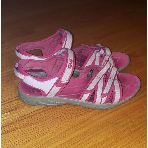 Teva Pink Slingback Sandals - Picture 1 of 7
